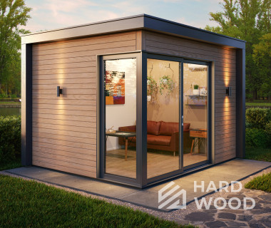 Беседка домик в стиле модерн №52 - фото 1671